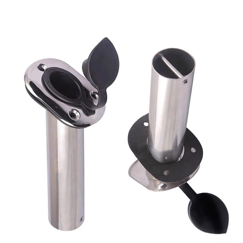 Recessed Stainless Steel Rod Holder