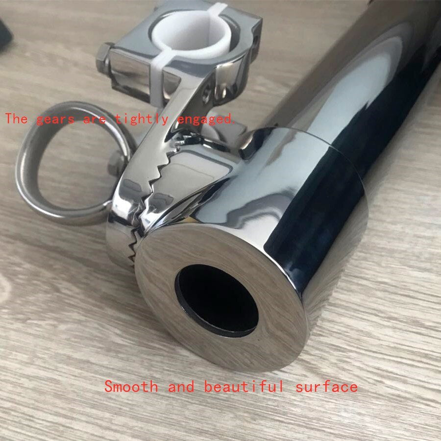 360° Rotating Clamp-On Rod Holder - 316 Stainless Steel for 25mm Rails